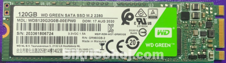 Wd Green 120gb M.2 Sata Ssd